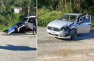 Çayeli Büyükköy Beldesinde İki Araç Çarpıştı