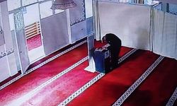 Caminin bağış kutusundan hırsızlık yapan kişi gözaltına alındı