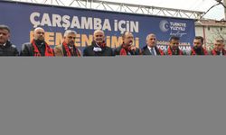 Ticaret Bakanı Muş Samsun'da seçim koordinasyon merkezinin açılışında konuştu: