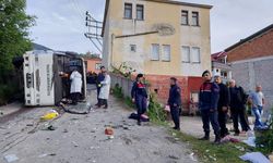 GÜNCELLEME - Trabzon'da belediye otobüsü şarampole yuvarlandı