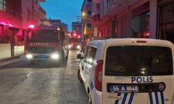 Samsun'da bir evde çıkan yangın kısa sürede söndürüldü
