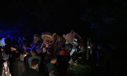 Devrilen beton mikserindeki 2 kişi yaralandı