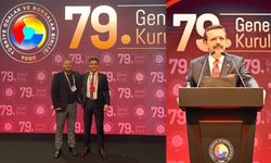 Mehmet Ali Mert ve Hüseyin Öztürk, TOBB 79. Genel Kurulu'na katıldılar