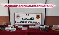 Jandarma Rize'de Mayıs ayı raporunu açıkladı