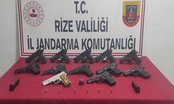 Rize'de Jandarma operasyonunda 2 şüpheli yakalandı
