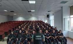 Kastamonu'da 495 polis adayına uyuşturucuyla mücadele eğitimi verildi