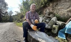İnşaat ustası kaynak suyu çıkan 15 yerde çeşme yaptı
