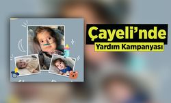 Çayeli’nde SMA hastası Miran bebek için yardım kampanyası