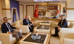 OKA Genel Sekreteri Şahin'den Havza Belediye Başkanı Özdemir'e ziyaret