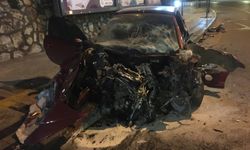 Ordu'da otomobil ile tırın çarpışması sonucu 2 kişi yaralandı