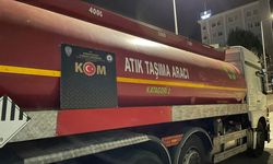 Samsun'da 23 bin 333 litre kaçak akaryakıt ele geçirildi