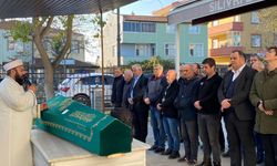 Zonguldak'ta batan geminin mürettebatından bir kişinin cenazesi İstanbul'da toprağa verildi
