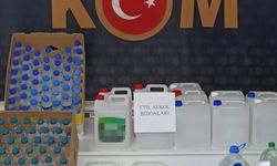 Trabzon'da sahte içki operasyonunda 1 şüpheli gözaltına alındı