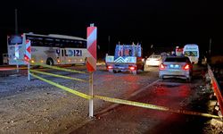 Amasya'da yoldan çıkarak çamura saplanan yolcu otobüsündeki 6 kişi yaralandı