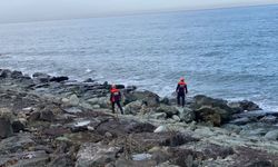 Rize'de denizde kaybolan kadını arama çalışmaları devam etti