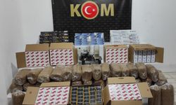 Samsun'da tütün ve sigara kaçakçılığı operasyonunda 33 zanlı yakalandı