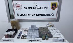 Samsun'da tütün ve sigara kaçakçılığı operasyonunda bir zanlı yakalandı