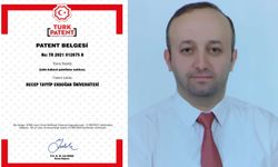 RTEÜ Öğretim Üyesinin Patent Başarısı