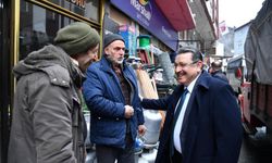 AK Parti Trabzon Büyükşehir Belediye Başkan adayı Genç, ziyaretlerde bulundu