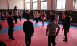 Amasya'da ilkokul öğrencilerine spor branşları tanıtıldı