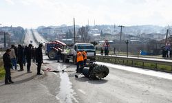 Samsun'da hafriyat kamyonuyla çarpışan traktörün sürücüsü öldü