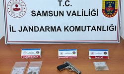 Samsun'da üzerlerinde uyuşturucu bulunan 3 kişi yakalandı