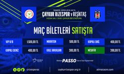 Çaykur Rizespor - Beşiktaş Maçı Biletleri Satışa Çıktı