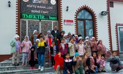 Rize’de Mahalle çocukları camide buluşuyor
