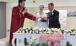 Giresun'da 14 Şubat Sevgililer Günü'nde 10 çiftin nikahı kıyıldı