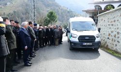 Kıbrıs gazisi Ahmet Kırcı, Trabzon'da son yolculuğuna uğurlandı