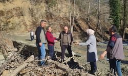 Zonguldak'ta geçen yıl yaşanan selde hasar alan köprü yeniden inşa edilecek