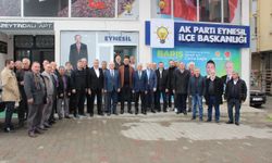 AK Parti Giresun Milletvekili Elmas, Eynesil'i ziyaret etti