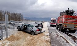 Çorum'daki trafik kazalarında 1 kişi öldü, 10 kişi yaralandı