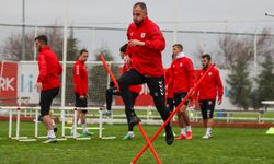 Samsunspor, MKE Ankaragücü maçının hazırlıklarını sürdürdü