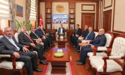 Bayburt Valisi Eldivan, İl Genel Meclisi Başkanı Şahin ve Heyetini Ağırladı