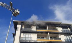 Düzce'de apartmanda çıkan yangında 3 kişi dumandan etkilendi