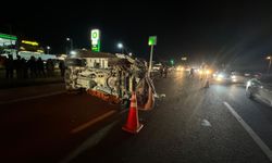 Düzce'de otomobil ile kamyonetin çarpıştığı kazada 5 kişi yaralandı