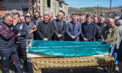 Hayatını kaybeden Trabzonspor'un altyapı futbolcusu Mirkan Kurt'un cenazesi defnedildi
