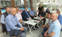 Kaymakam Güldoğan'dan esnaf ve köy ziyareti