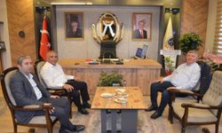 Osmancık Belediye Başkanı Gelgör'den Dodurga Belediye Başkanı Çetinkaya'ya ziyaret