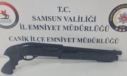 Samsun'da tüfekle havaya ateş açan şüpheli yakalandı