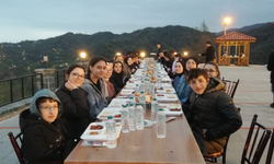 Rize Pazar’da Öğrenciler ramazan etkinliği kapsamında bir araya geldi