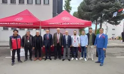 Trabzon Üniversitesi Bahar Şenlikleri'nde Halk Sağlığı Hizmetleri Başkanlığı'ndan Bilgilendirme Standı