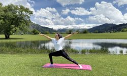 Artvin'de 1400 rakımda yoga yapıldı