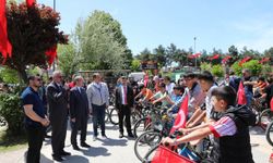 Bafra'da bisiklet turu düzenlendi