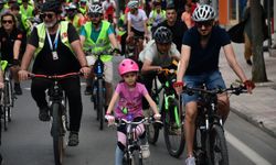 Düzce'de "11. Yeşilay Bisiklet Turu" düzenlendi