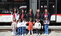 Samsun'da tramvaylar annelere emanet