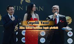 Çayeli Yazarlık Okulu Projesiyle Eğitimci Yazar Cengiz Azman'a Altın Kalem Ödülü