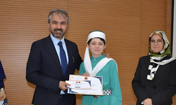 Rize’de Arapça Yarışmasında Ödüller Sahibini Buldu