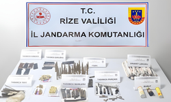 Rize'de 26 dinamit lokumu ele geçirildi